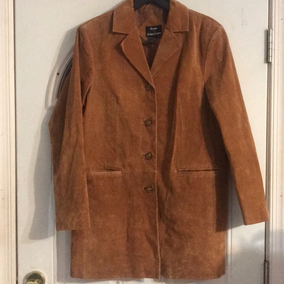 dennis basso Jackets & Blazers - Dennis Basso leather sz S coat/blazer/jacket